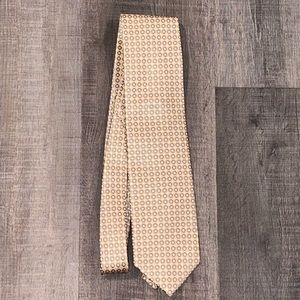 💞 New Standard Length Cream & Grey Haggar Tie